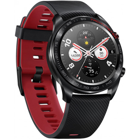 Huawei Honor Watch Magic, melns/sarkans