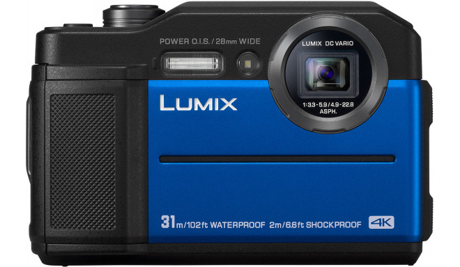 Panasonic Lumix DC-FT7, sinine