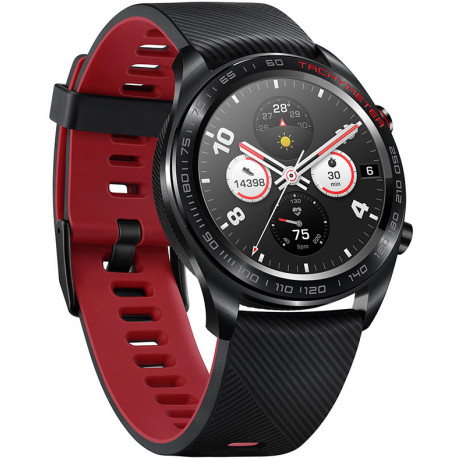 Huawei Honor Watch Magic, must/punane