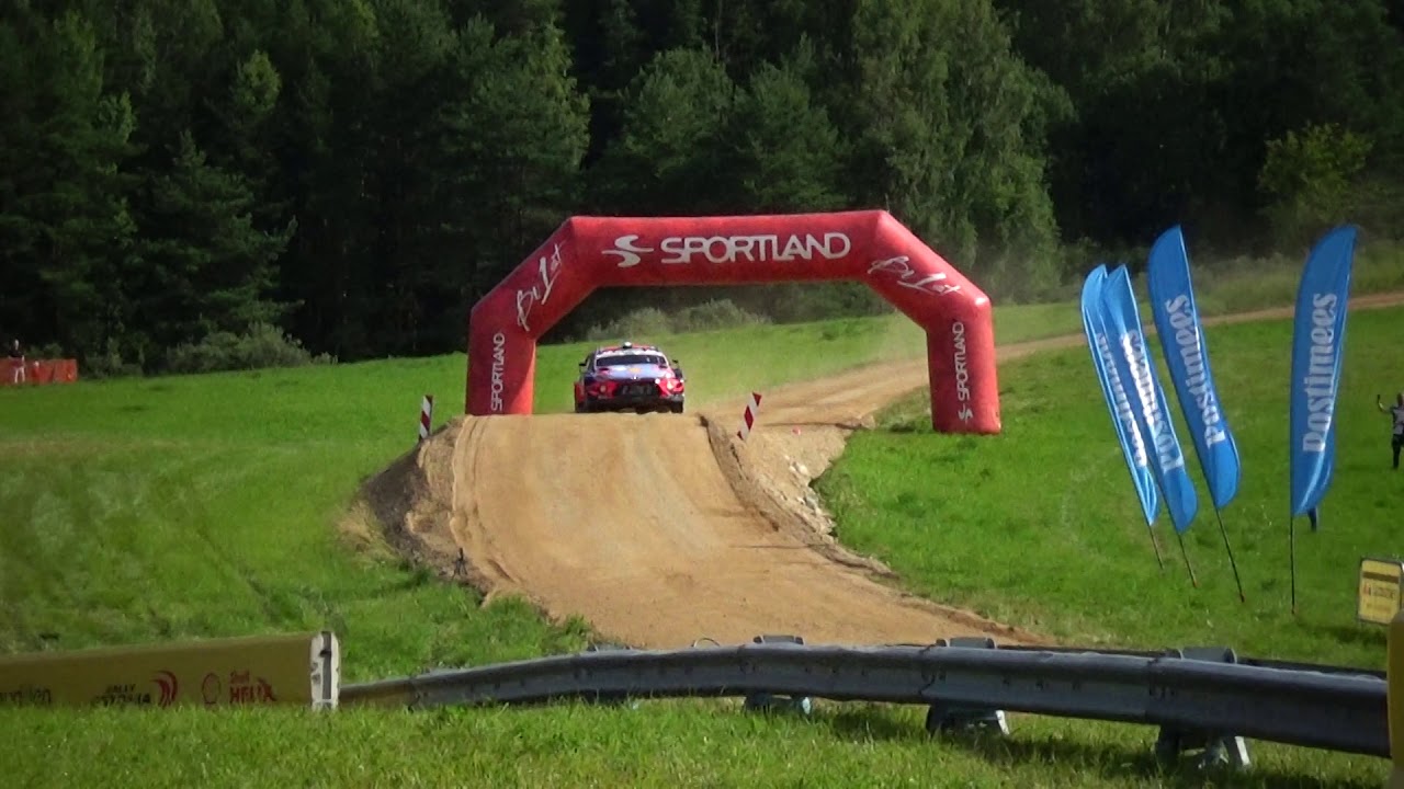 Craig Breen Rally Estonia esimesel kiiruskatsel Leigol
