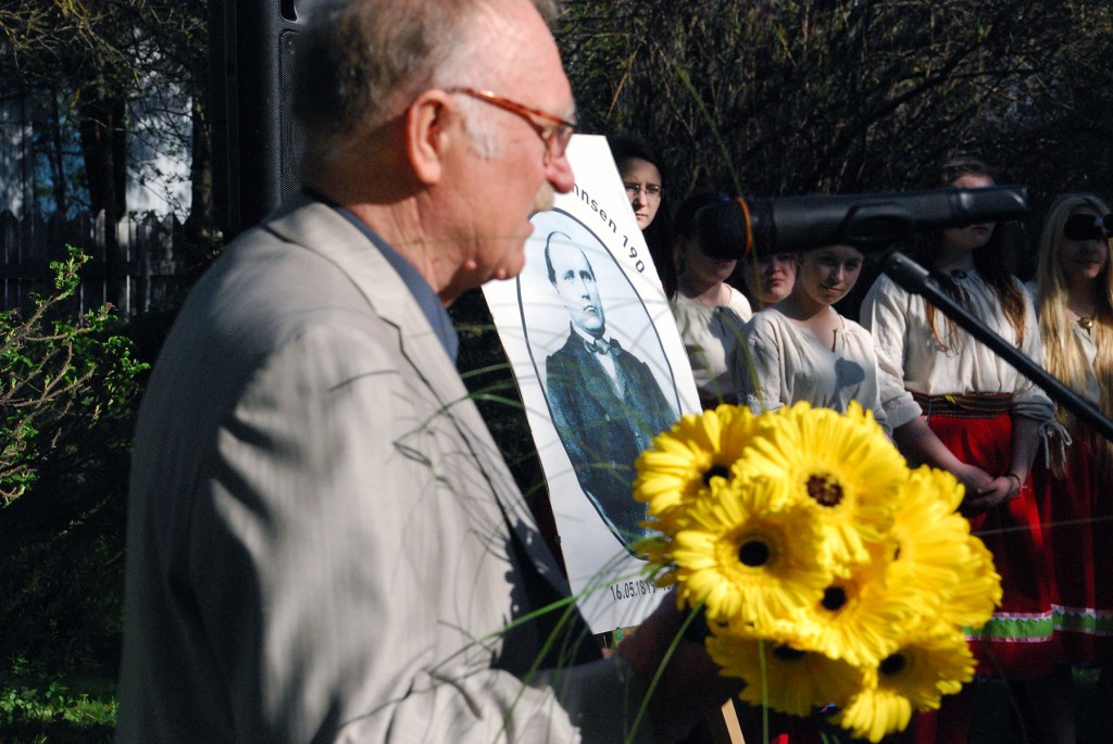 2013. aastal sai Johann Voldemar Jannseni nimelise autasu Feliks Kark, kaaluka panuse eest linna kultuuriellu. Foto Urmas Saard