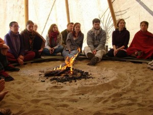 Hetk ökokogukondade ühenduse kokkutulekult. Foto: Katrin Jõgisaar