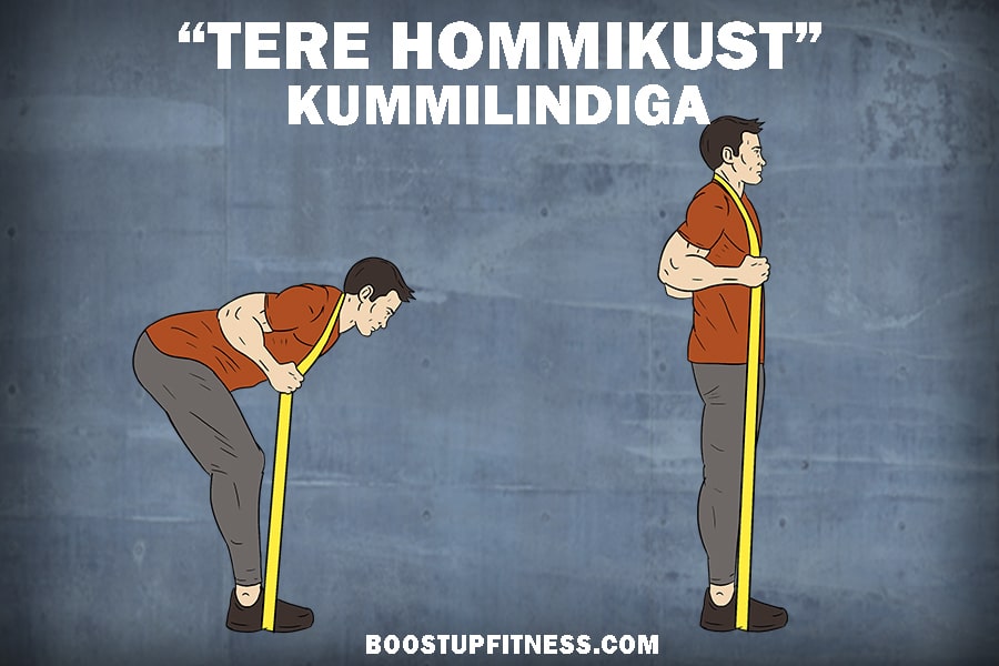 Tere hommikust kummilindi harjutus