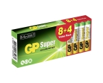 Battery GP Super AAA/LR03, 8+4 pcs