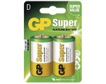 Battery GP Super D/LR20, 2pcs/pack