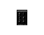 Keyboard stickers MINIPICTO KB-SC-01BLK black