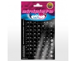 Keyboardi stickers MINIPICTO KB-UNI-EE01-BLK