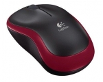 Mouse LOGITECH M185 red