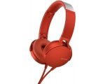 On-ears headphones Sony MDRXB550APR.CE7-red