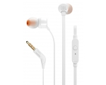 In-ear headphones JBL T110-white