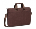 Laptop bag RIVACASE 15,6" Biscayne sail fabric, brown