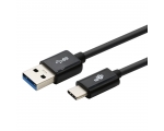 USB Cabel QNECT USB-C 3.1 - USB-A 3.0 1m