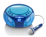 Boombox Lenco SCD-650-blue