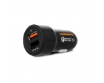 Car charger HAMMER Express 30W, black