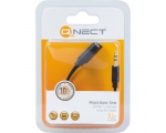 Adapter QNECT 3,5mm male - 2x3,5mm female 0,2m