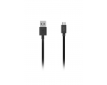 Cabel FONEX microUSB Cabel 2.4A, 1m, black