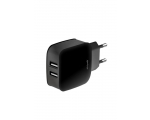 Charger FONEX 2xUSB 2.1A black