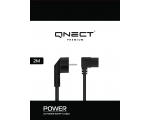 Power Cabel QNECT for computer C13 with angle 2m