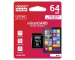 Memory card 64GB MICRO CARD cl 10 UHS I + adapter