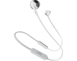 Wireless In-ear headphones JBLT205BT-white/silver