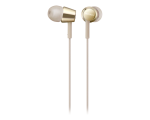In-ear headphones with microphone Sony MDREX155-gold