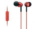 In-ear headphones Sony MDREX110APR.CE7-red