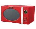 Retro Microwave oven  SCHNEIDER MW823G FR, ferrari red