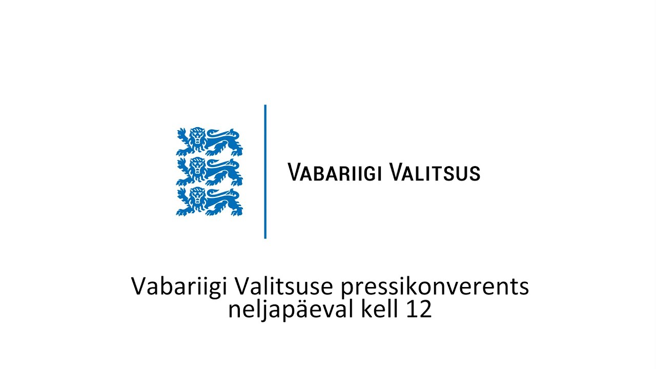 Otseülekanne valitsuse pressikonverentsilt, 3. detsember 2020