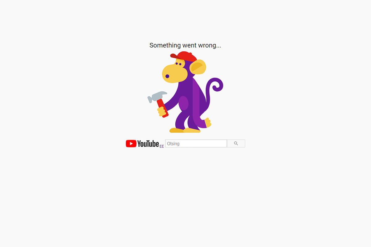 Probleemid Google teenustega
