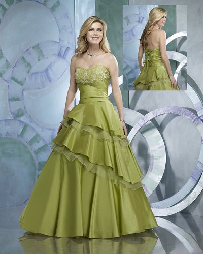 2012 Aqua Princess Outline Multi Layer corsetto Mistero Sweetheart abito da sposa [3cef]