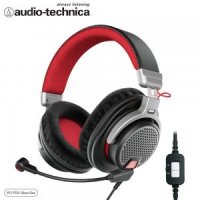 Audio-Technica ATH-PDG1a - 3.5mmc/2x3.5mm - Must-Punane [0730]
