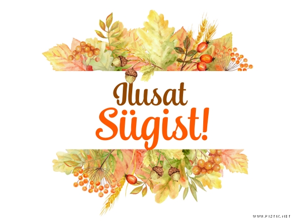 Ekaart: Sügis