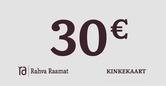 ra KINKEKAART 30 EUR