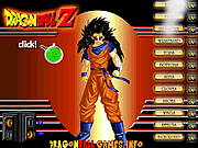 Dragon Ball Z Goku Dressup