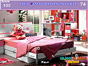 Girls Bedroom Hidden Alphabets