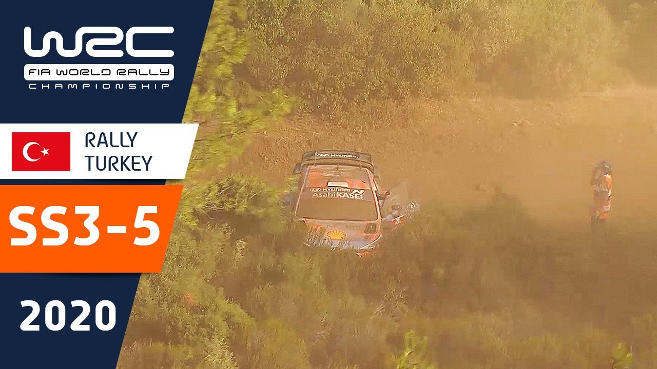 Türgi Ralli kiiruskatsete SS3 - SS5 kokkuvõte, WRC