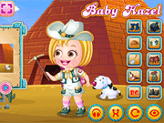 Baby Hazel Archaeologist Dressup