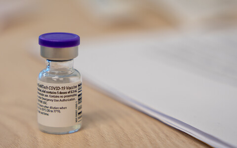 The first COVID-19 vaccines administered at Tartu University Hospital and University Family Doctors' Center.