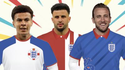 Match of the Day Kickabout - Design your own England football kit