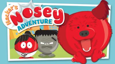 Blue Peter - Hacker's Nosey Adventure Game