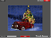 Christmas Truck Jigsaw