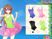 Anime Summer Girl Dressup