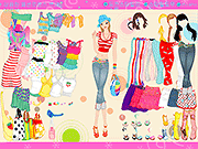 Charming Smile Girl Dressup