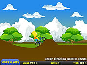 Bart Simpson Bicycle Game