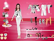 White Vest Style Dressup