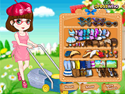 Summer Job Mowing Lawns