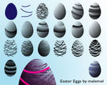 Easter Egg Brushes