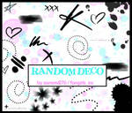 Random deco brushes