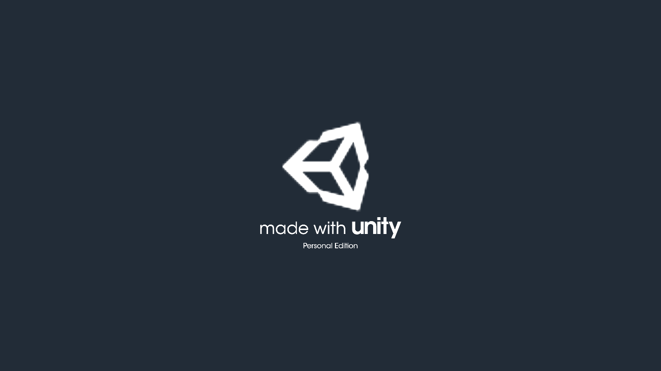 Pixelated Unity logo
