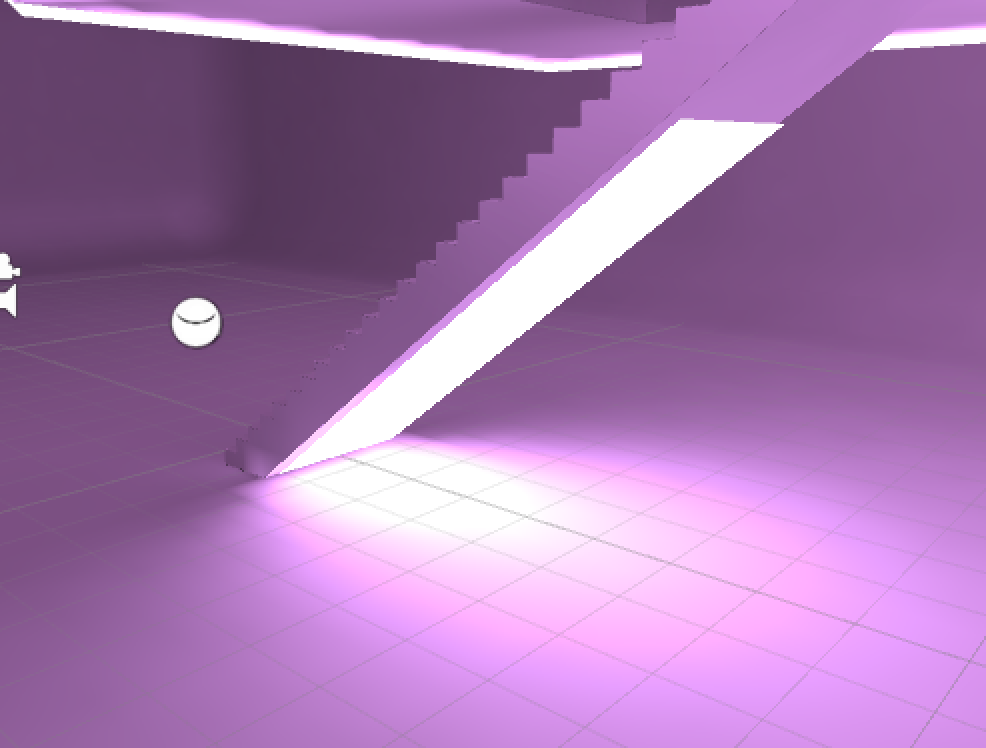 Area Light under Stairs